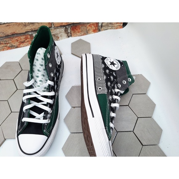 Men Sz 11.5 Converse Chuck Taylor All-Star 70s Hi Offspring‎ Blk Paisley Bandana main image 11